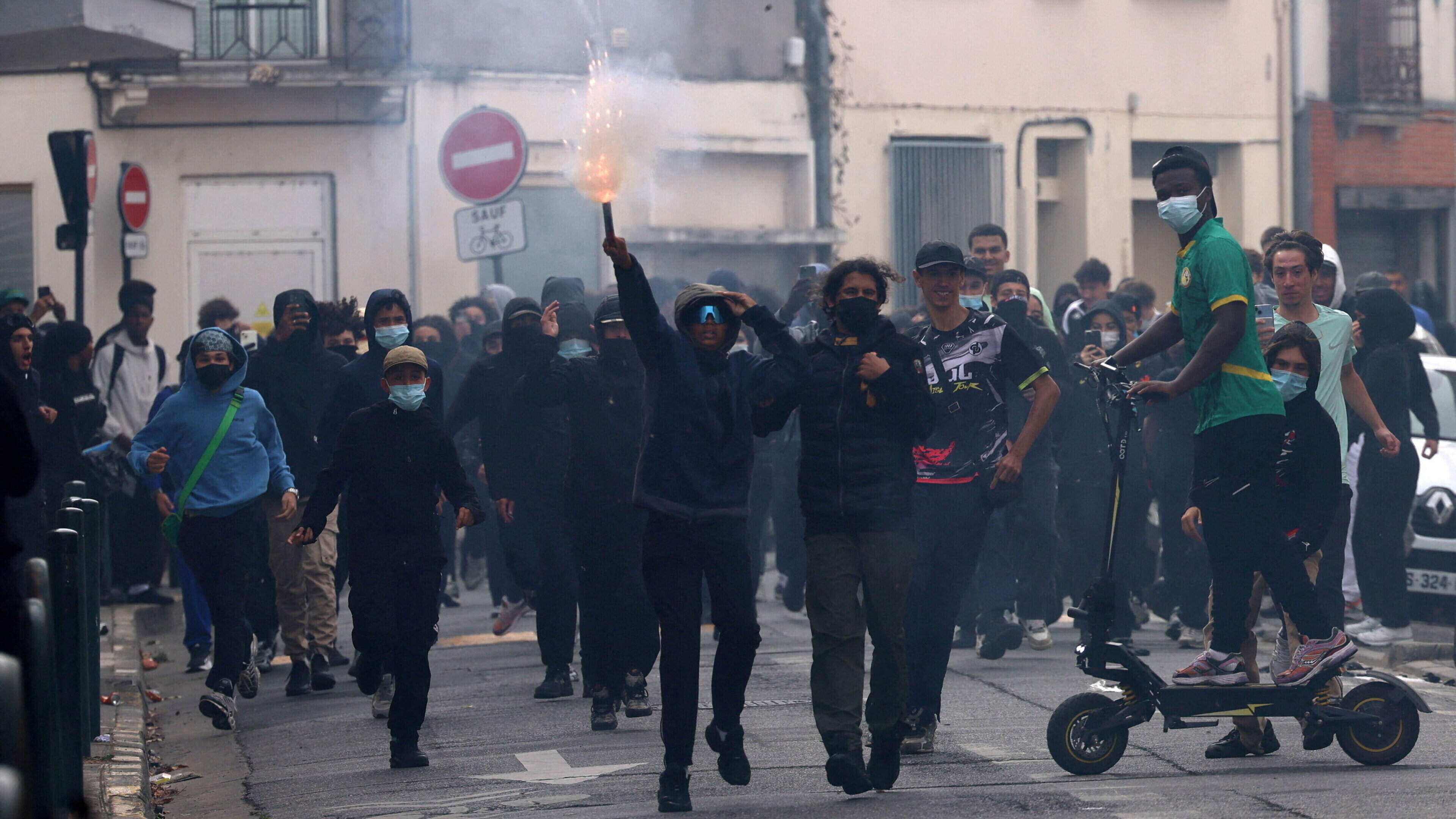 Over 2,000 arrested as student protests turn violent in cities across France
